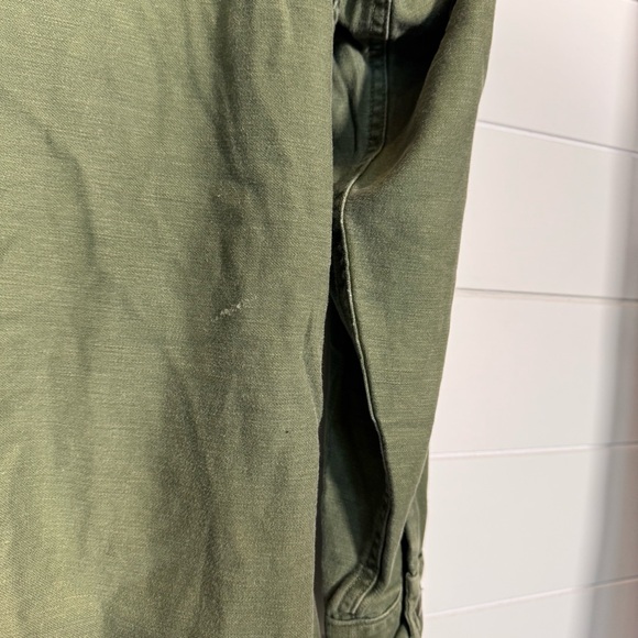 VTG U.S. Air Force Military Utility Shirt Size 15 1/2 X 35 410th Bomb Wing Patch - Picture 12 of 13